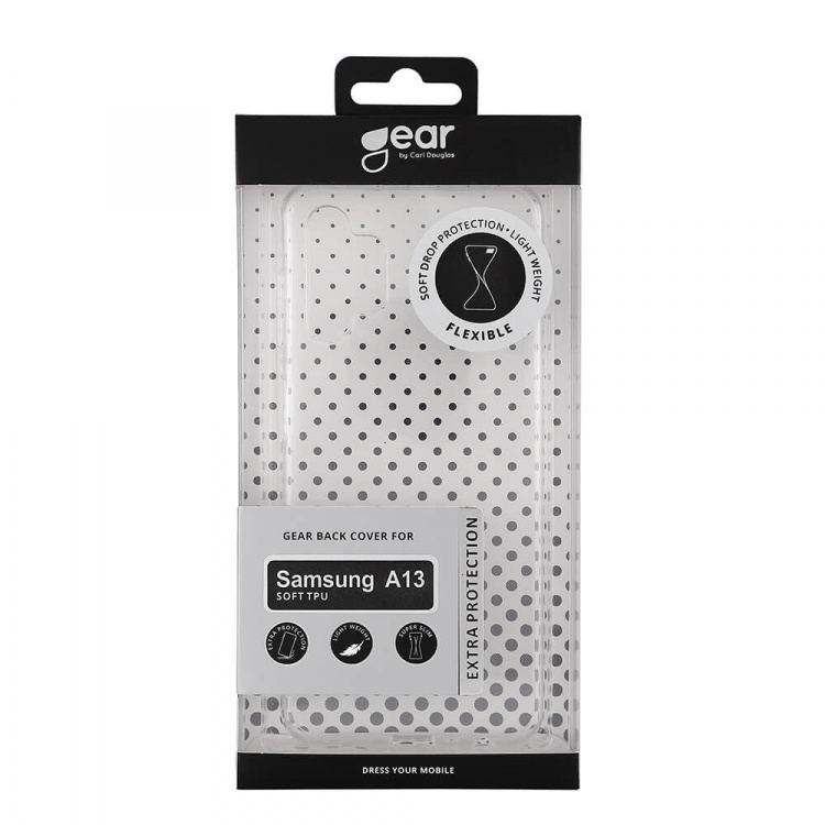 Gear Mobildeksel TPU Transparent - Samsung A13 4G/A13 4G (SM-A137) Gear Mobildeksel TPU Transparent - Samsung A13 4G/A13 4G (SM-A137)