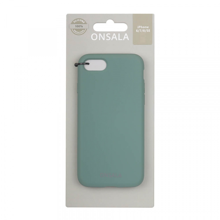Onsala Mobildeksel Silikon Pine Green - iPhone 6/7/8/SE Onsala Mobildeksel Silikon Pine Green - iPhone 6/7/8/SE