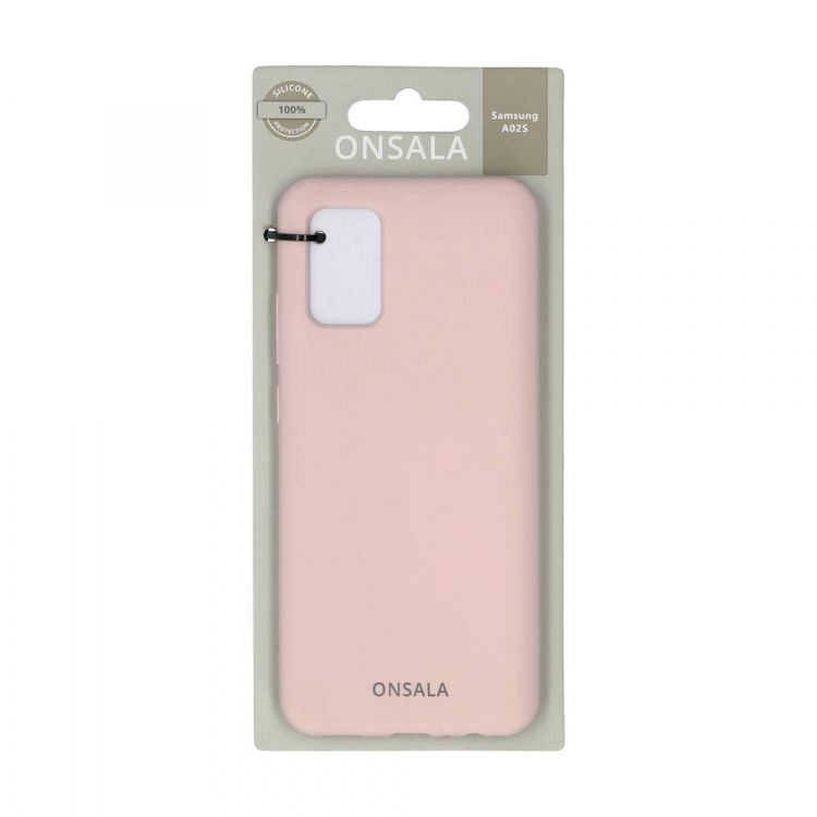 Onsala Mobildeksel Silikon Sand Pink - Samsung A02s Onsala Mobildeksel Silikon Sand Pink - Samsung A02s