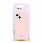 Onsala Mobildeksel Silikon Chalk Pink - iPhone 12 / 12 Pro
