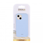 Onsala Mobildeksel Silikon Light Blue - iPhone 13 Mini Onsala Mobildeksel Silikon Light Blue - iPhone 13 Mini