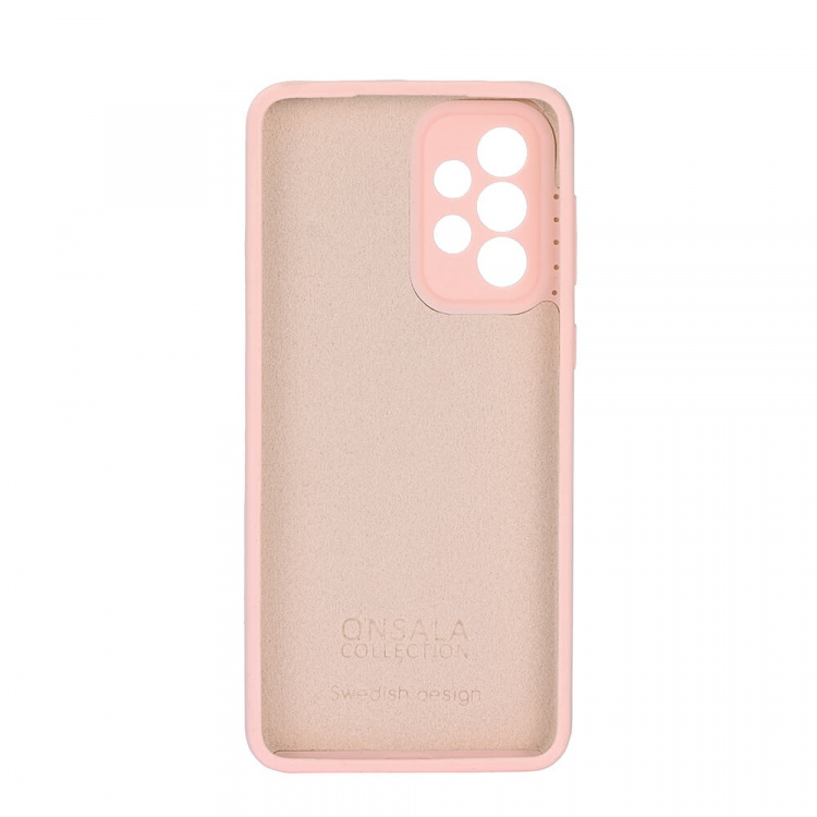 Onsala Mobildeksel Silikon Chalk Pink - Samsung A03