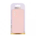 Onsala Mobildeksel Silikon Chalk Pink - Samsung A03