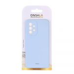 Onsala Mobildeksel Silikon Light Blue - Samsung A33