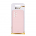 Onsala Mobildeksel Silikon Chalk Pink - Samsung A33