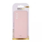 Onsala Mobildeksel Silikon Chalk Pink - Samsung A53