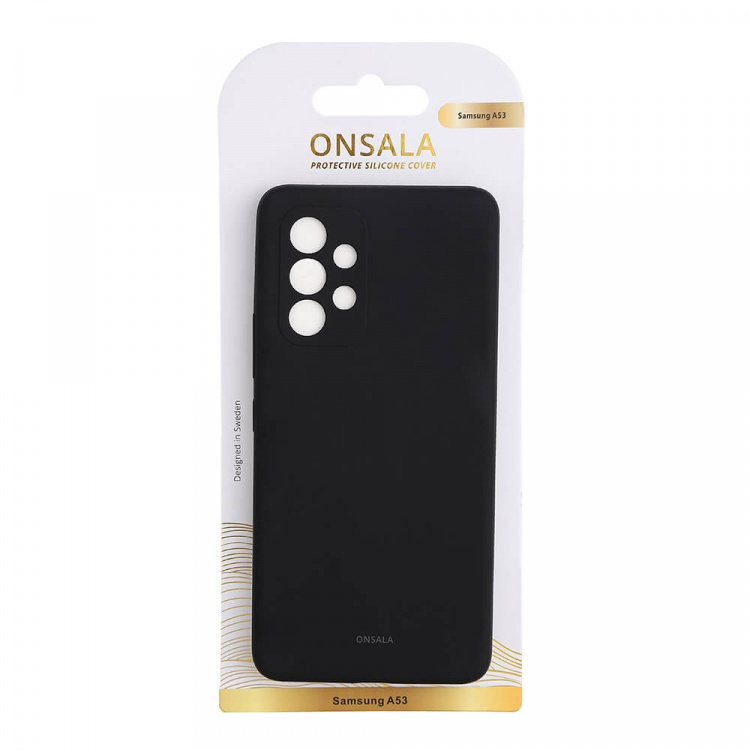 Onsala Mobildeksel Silikon Black - Samsung A53