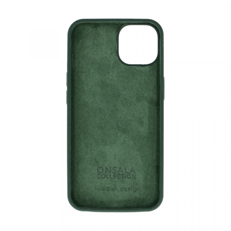 Onsala Mobildeksel Silikon Olive Green - iPhone 13 Onsala Mobildeksel Silikon Olive Green - iPhone 13