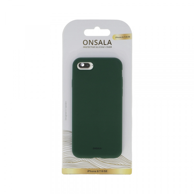 Onsala Mobildeksel Silikon Olive Green - iPhone 6/7/8/SE Onsala Mobildeksel Silikon Olive Green - iPhone 6/7/8/SE