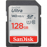 SanDisk Minnekort SDXC Ultra 128GB 140MB/s SanDisk Minnekort SDXC Ultra 128GB 140MB/s