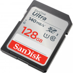 SanDisk Minnekort SDXC Ultra 128GB 140MB/s SanDisk Minnekort SDXC Ultra 128GB 140MB/s
