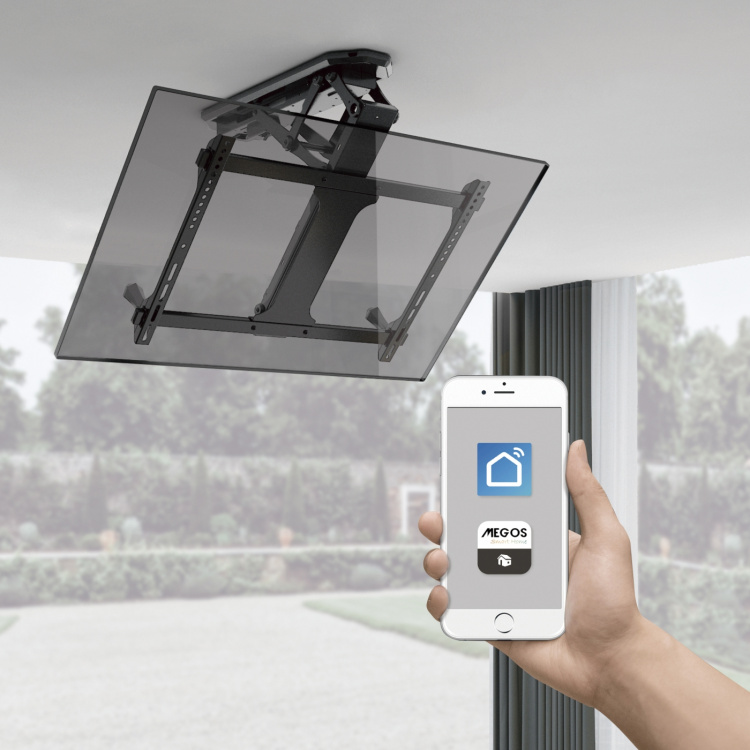 LogiLink Motorisert nedfellbart takfeste for TV 32-70