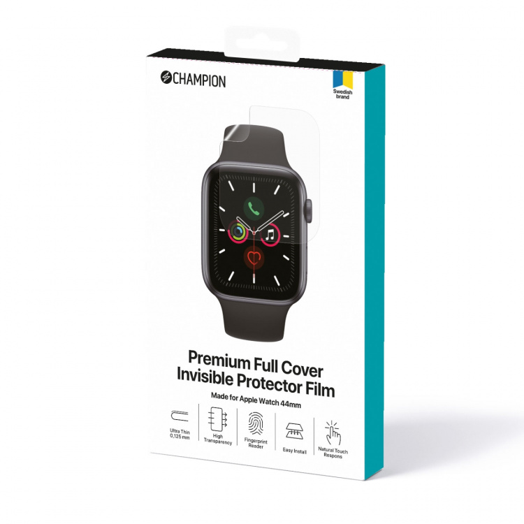 Champion Skjermbeskytter Apple Watch 3-pakning 44 mm Champion Skjermbeskytter Apple Watch 3-pakning 44 mm