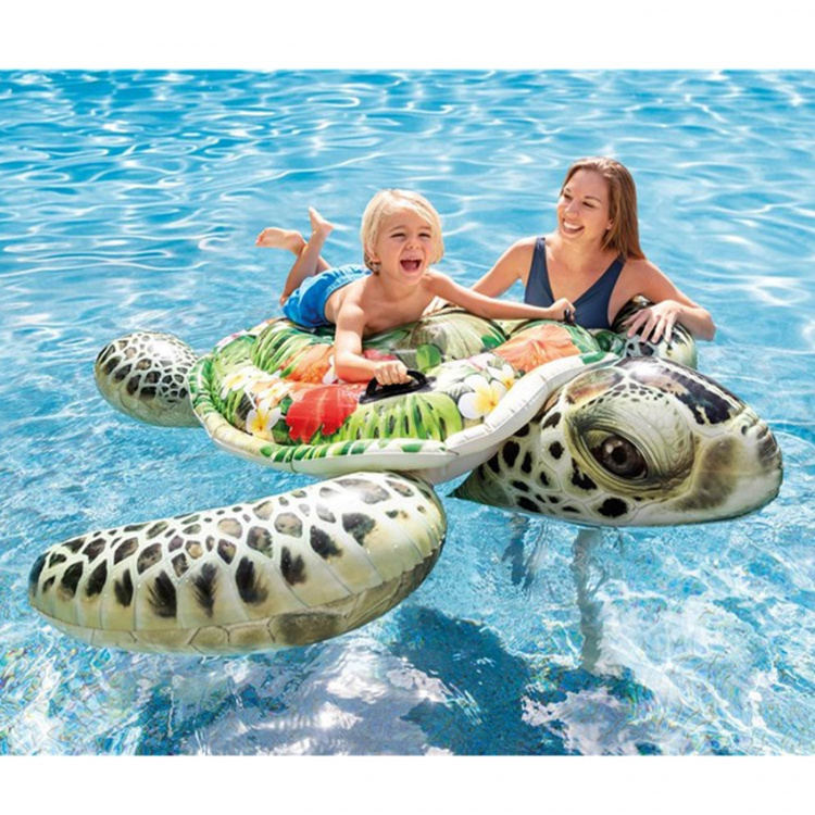 Intex Realistisk skilpadde 191x170 cm