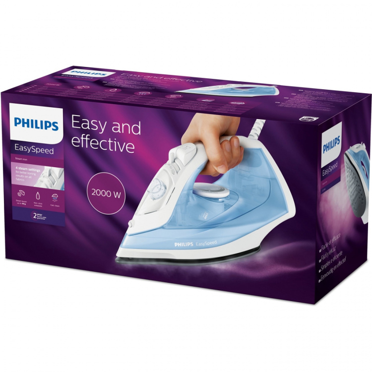 Philips GC1740 Easy Speed dampstrykejern