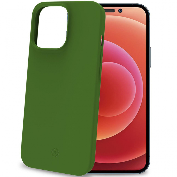 Celly Planet Mykt TPU-deksel GRS iPhone 14 Pro Green