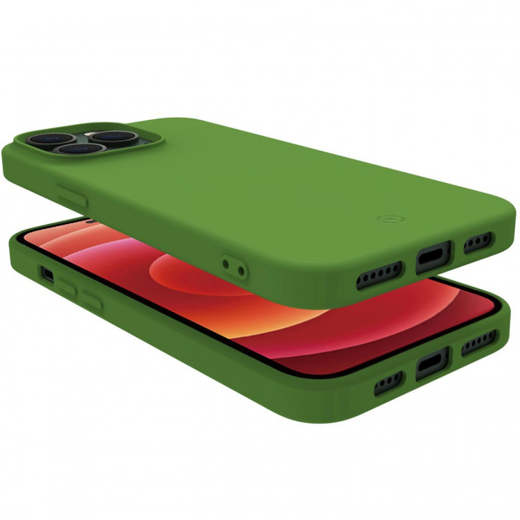 Celly Planet Mykt TPU-deksel GRS iPhone 14 Pro Green