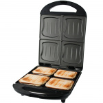 Emerio Sandwichgrill for 4 sandwicher XXL