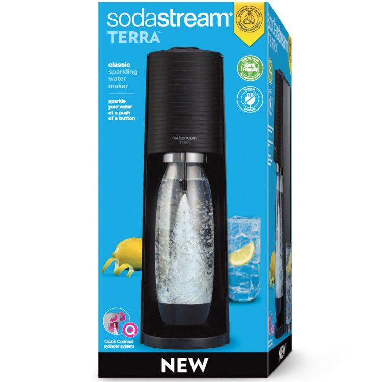 Sodastream Carbonator TERRA Svart Sodastream Carbonator TERRA Svart