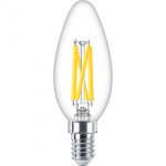 Philips LED E14 Crown 3,4W (40W) Clear Dim WarmGlow 470