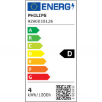 Philips LED E14 Crown 3,4W (40W) Frost Dim WarmGl 470 Philips LED E14 Crown 3,4W (40W) Frost Dim WarmGl 470