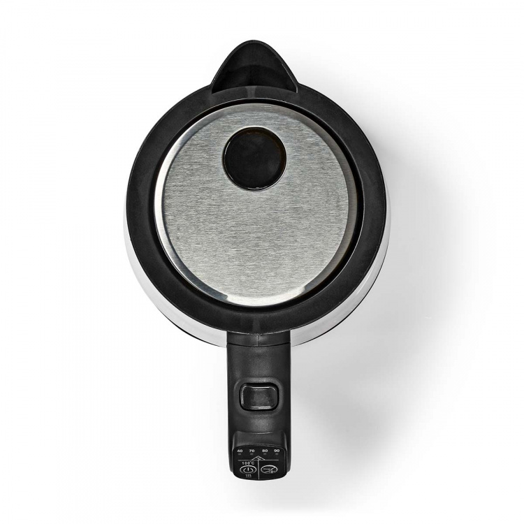Nedis SmartLife Vannkoker | Wi-Fi | 1.7 l | Glass | 40,60,70,80,90,100 °C | Temperaturindikator | Roterbar 360 grader | Skjult varmeelement | Strix® kontroll | Koketørr beskyttelse | Android™ / IOS
