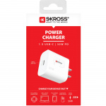 SKROSS Strømlader US/Japan etc. 1xUSB-C PD 30W