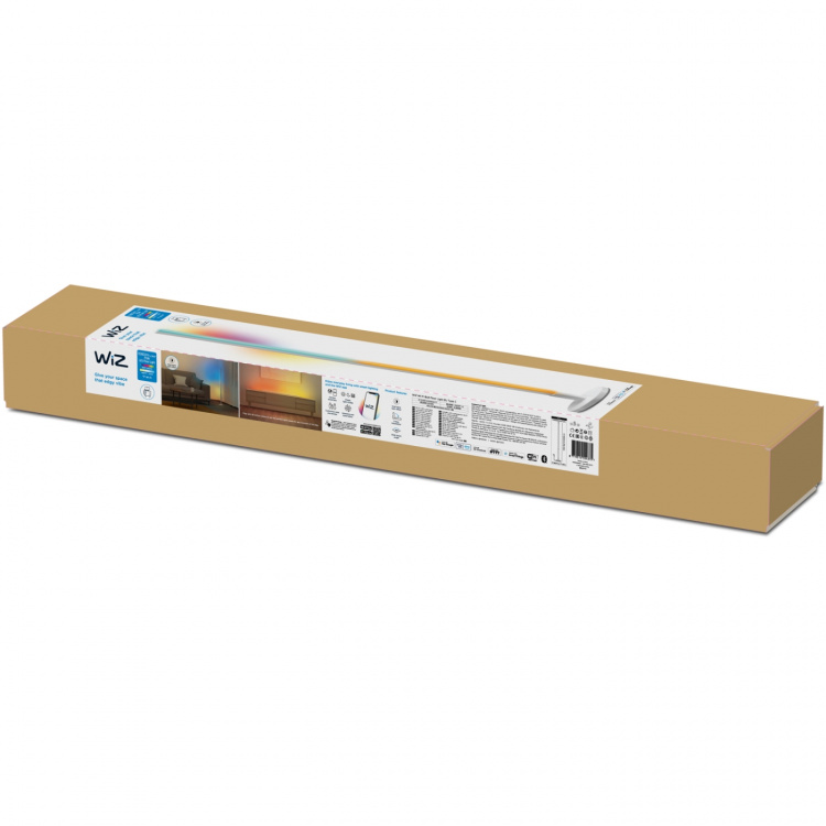 WiZ WiFi Stavgulvlampe RGB flerfarget 150 cm WiZ WiFi Stavgulvlampe RGB flerfarget 150 cm
