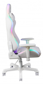 DELTACO GAMING RGB Gaming-stol, hvit DELTACO GAMING RGB Gaming-stol, hvit