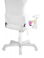 DELTACO GAMING RGB Gaming-stol, hvit DELTACO GAMING RGB Gaming-stol, hvit