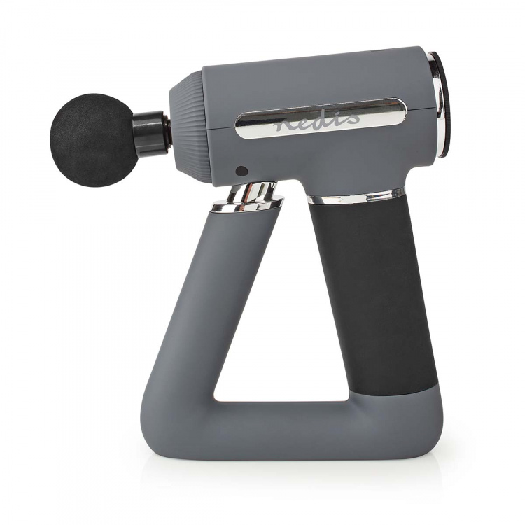 Nedis Sports Massasje Pistol | Batteri drevet | N/A | Oppladningsbar | 6 Massage Modes | USB Cable | Grå Nedis Sports Massasje Pistol | Batteri drevet | N/A | Oppladningsbar | 6 Massage Modes | USB Cable | Grå