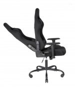 deltaco_gaming DC220 Gamingstol med mykt lerret, ergonomisk, 5-punkts akselavstand