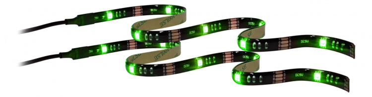 deltaco_gaming LED-stripe 2x50cm 4 moduser 12 farger 16xRGB fjernkontroll deltaco_gaming LED-stripe 2x50cm 4 moduser 12 farger 16xRGB fjernkontroll