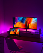 deltaco_gaming LED-stripe 2x50cm 4 moduser 12 farger 16xRGB fjernkontroll deltaco_gaming LED-stripe 2x50cm 4 moduser 12 farger 16xRGB fjernkontroll