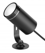 DELTACO SMART HOME Smart RGB-hagebelysning, svart