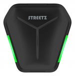 Streetz T300 Gaming TWS svart