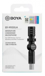 BOYA Plugg inn og spill mikrofon (USB-A) BOYA Plugg inn og spill mikrofon (USB-A)