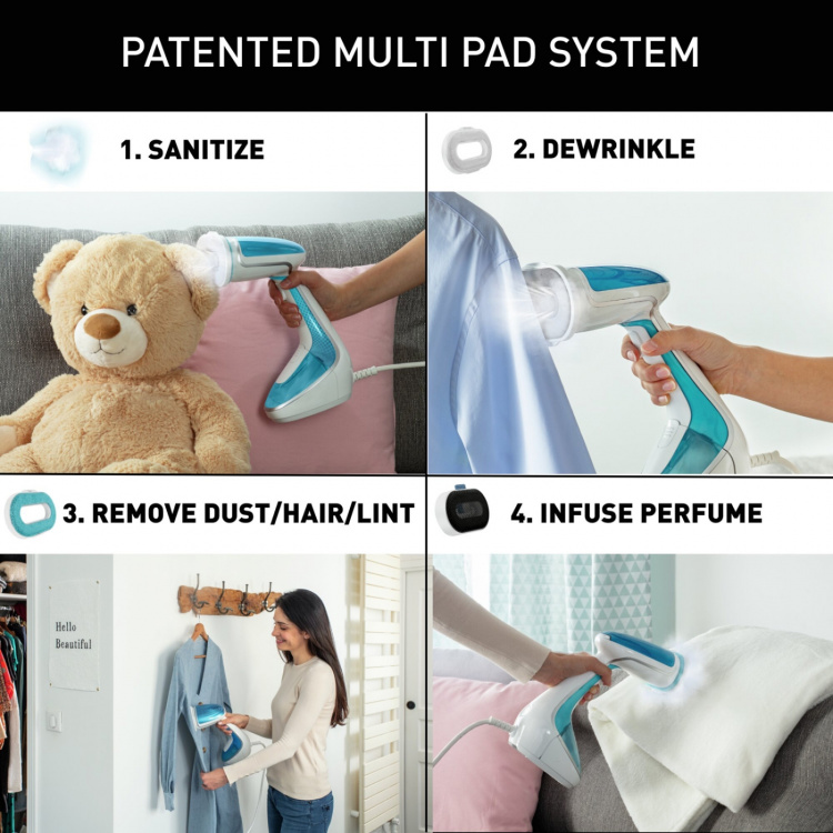 Tefal Plaggdamper Pure Tex DT9530E1 Tefal Plaggdamper Pure Tex DT9530E1