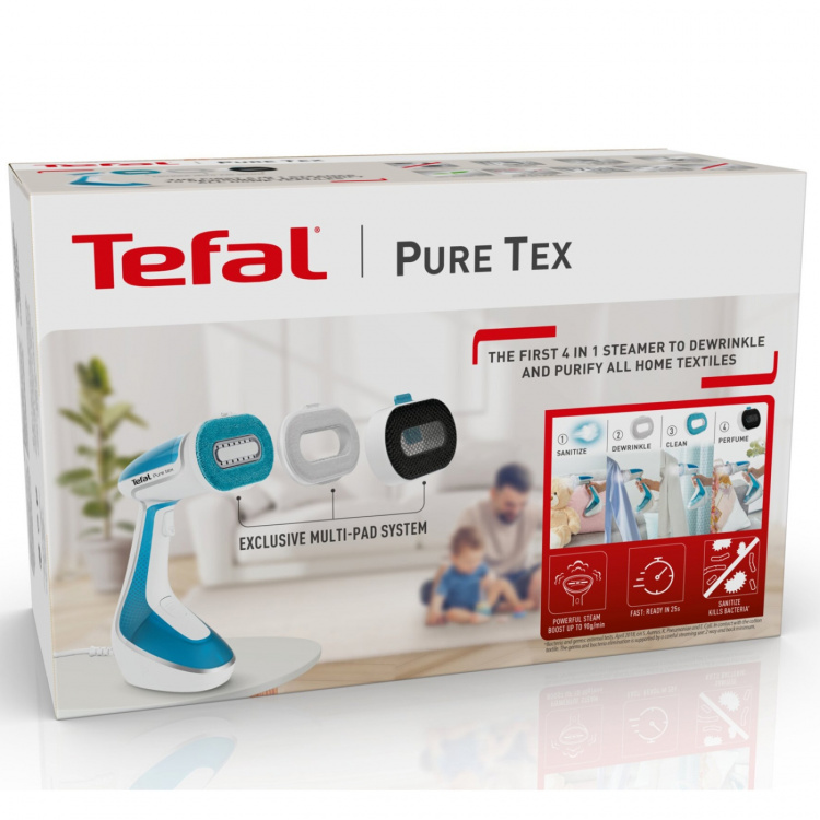 Tefal Plaggdamper Pure Tex DT9530E1 Tefal Plaggdamper Pure Tex DT9530E1