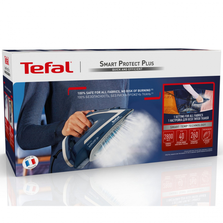 Tefal Smart Protect Plus dampstrykejern FV6872E0