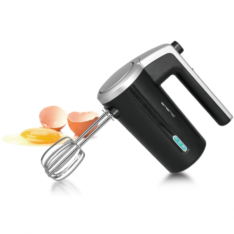 Emerio Elektrisk visp oppladbar svart Emerio Elektrisk visp oppladbar svart