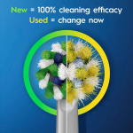 Oral B CrossAction-børstehode 6 stk