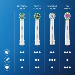 Oral B CrossAction-børstehode 6 stk