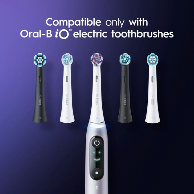 Oral B IO Radiant White børstehode 4 stk