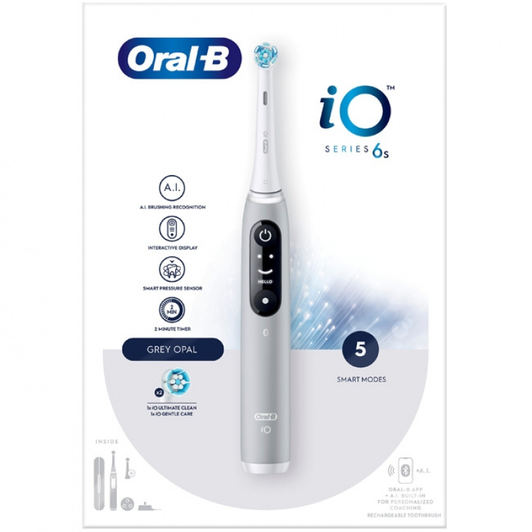 Oral B Elektrisk tannbørste iO6 Series M6 Grey
