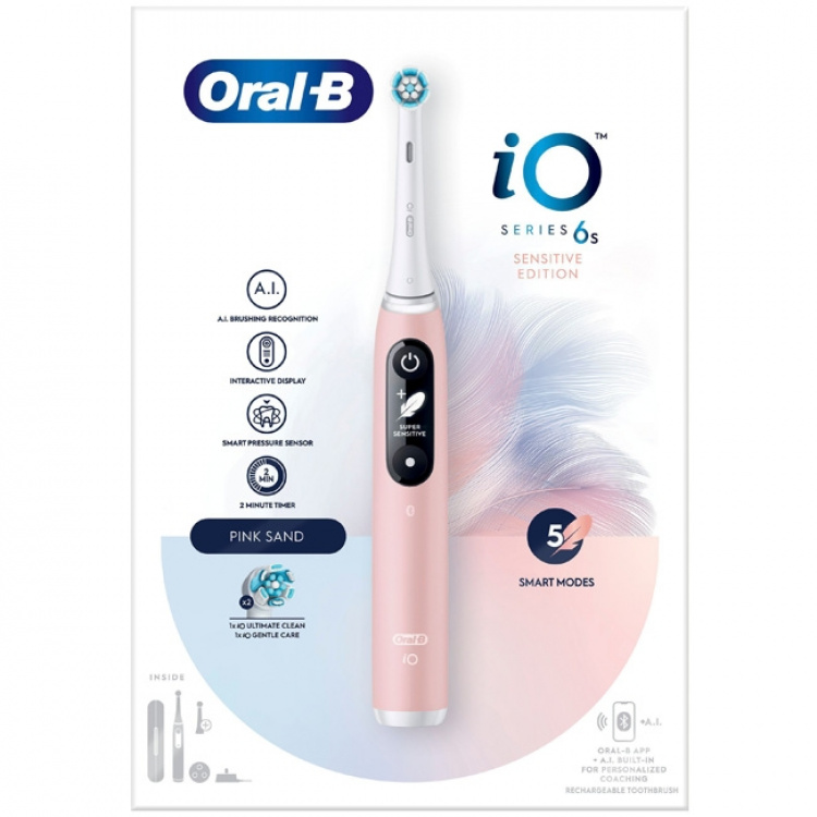 Oral B Elektrisk tannbørste iO6 Series M6 Pink
