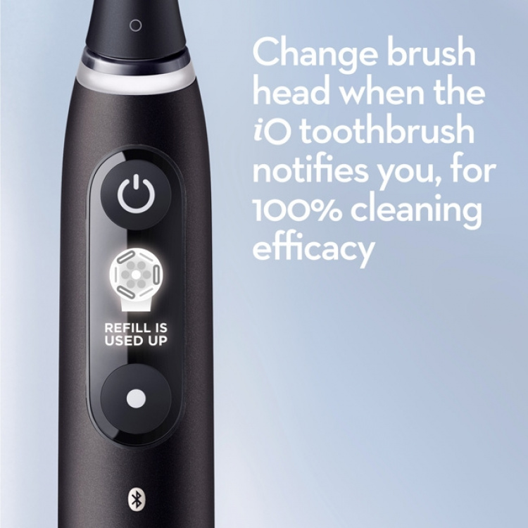 Oral B Elektrisk tannbørste iO6 Series M6 Black/Light Rose Oral B Elektrisk tannbørste iO6 Series M6 Black/Light Rose