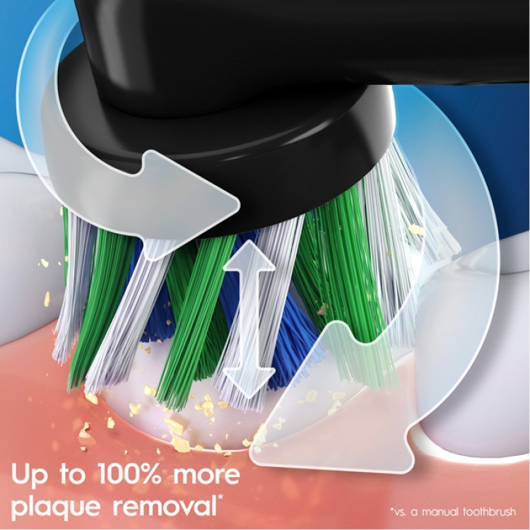 Oral B Elektrisk tannbørste Pro3 Duo 3900N Black CA + Pink CA Oral B Elektrisk tannbørste Pro3 Duo 3900N Black CA + Pink CA