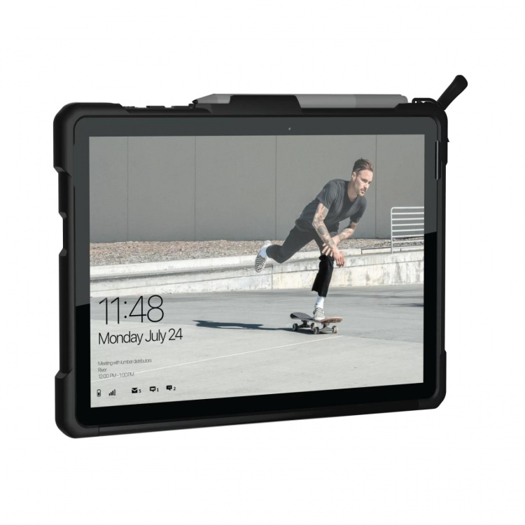 urbanarmorgear Surface Go Metropolis-etui, svart