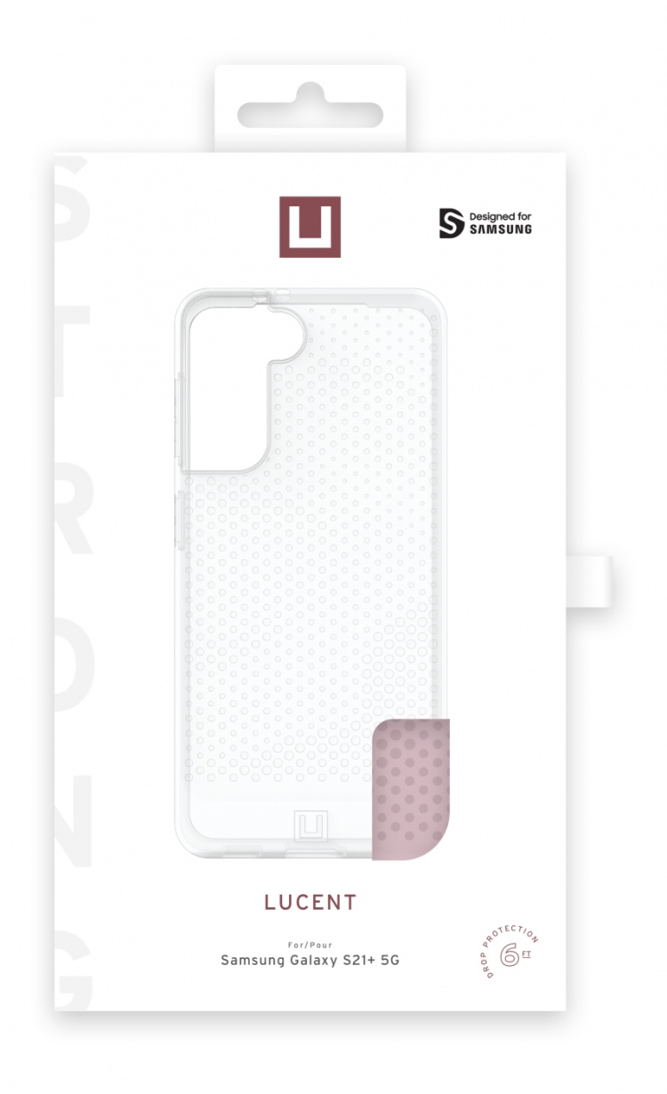 UAG Samsung Galaxy S21+ U Lucent-etui, Dusty Rose